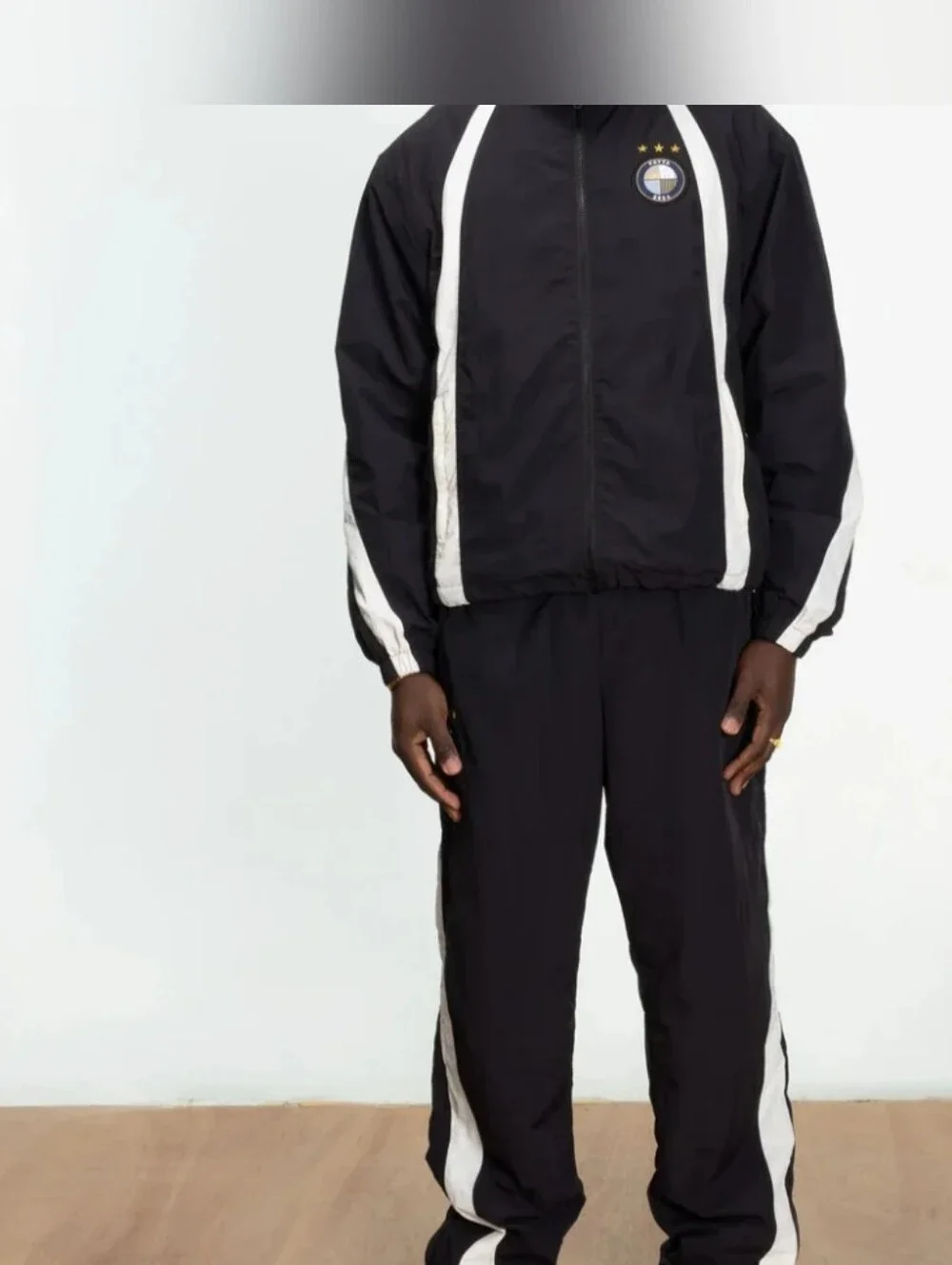 Patta Black/White Stadium Track Suit/Set SS26 Mens Size XL